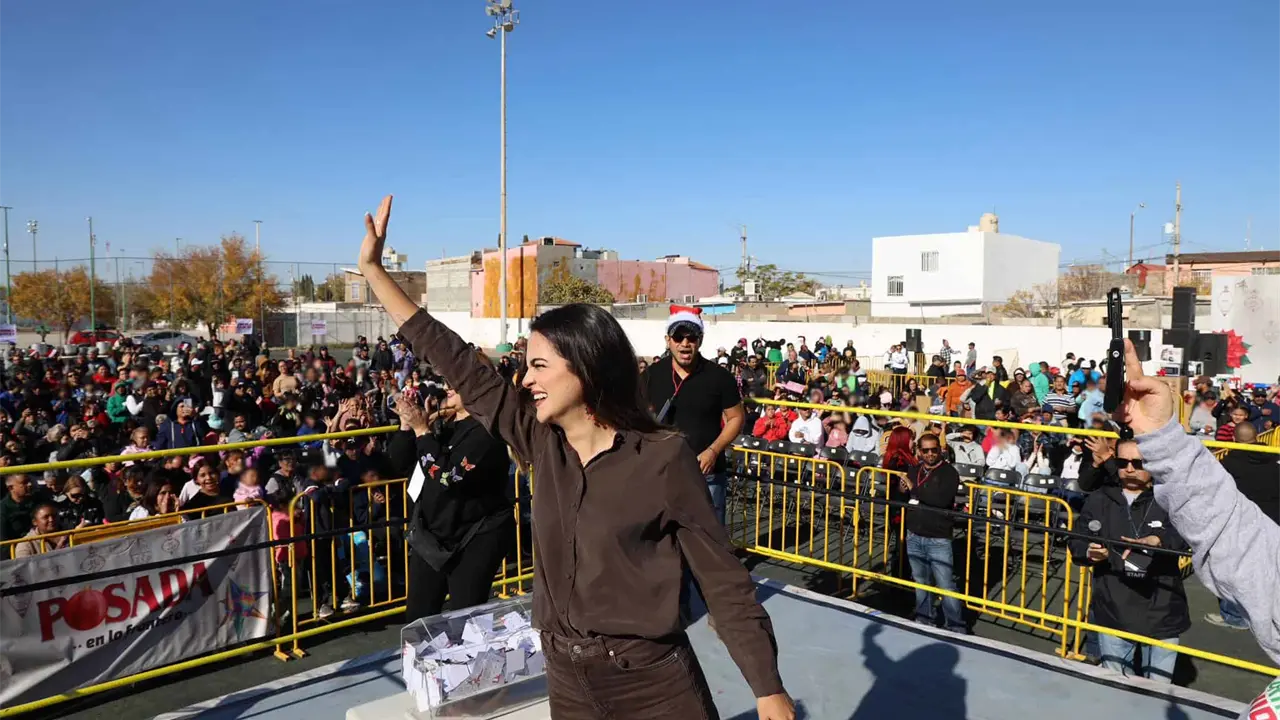 Foto vía X de Andrea Chávez