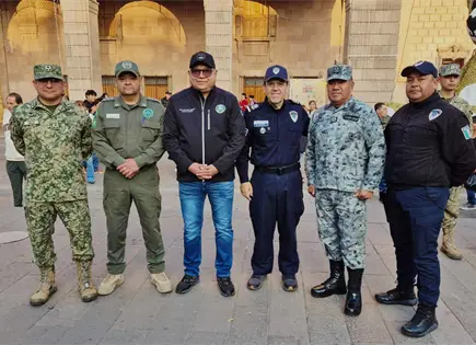 Arranca operativo conjunto de seguridad en San Luis Capital Arranca operativo conjunto de seguridad en San Luis Capital