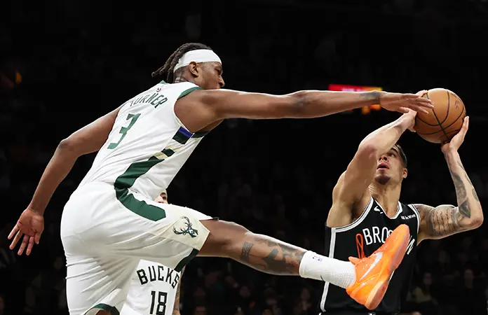 Canastean los Nets 127-82 a los Bucks