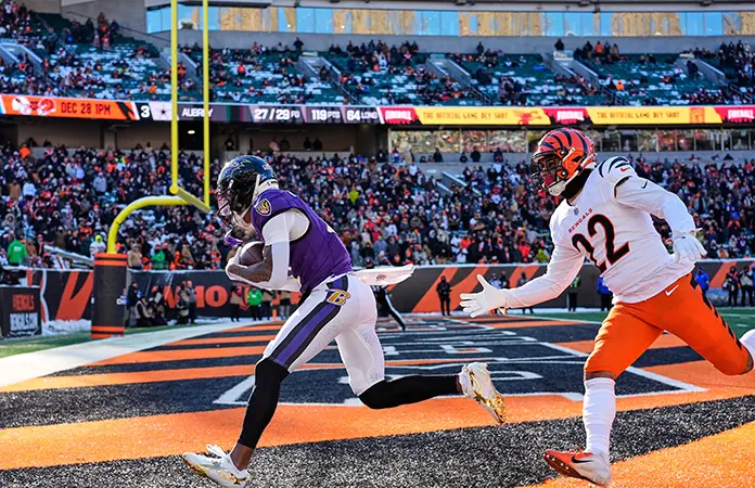 Jackson y Ravens blanquean a Bengals