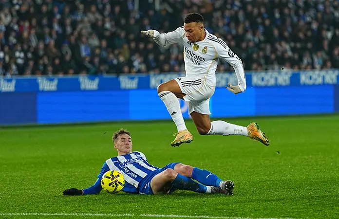 Lidera K. Mbappé triunfo del Madrid