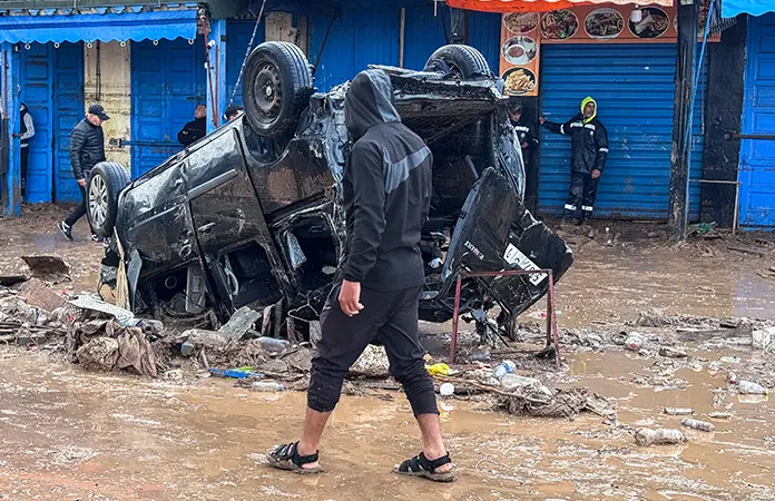 Lluvias dejan 37 muertos en Marruecos