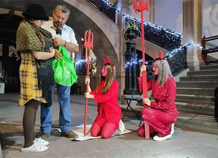 "Lo que le espera al ni&ntilde;o, obra navide&ntilde;a"