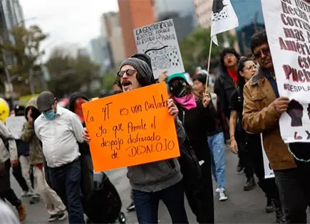 ¡Ni un desalojado más!, reclamaron ¡Ni un desalojado más!, reclamaron