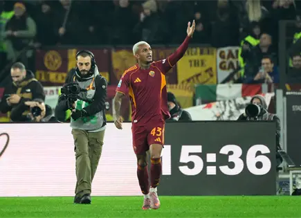Roma se impone 1-0 al Como con gol de Wesley França Roma se impone 1-0 al Como con gol de Wesley França