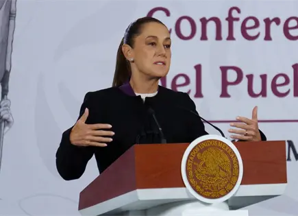 Sheinbaum reprueba espectáculo en Congreso CDMX Sheinbaum reprueba espectáculo en Congreso CDMX