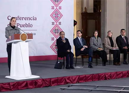 Sheinbaum pide a Zaldívar analizar Ley Esposa Sheinbaum pide a Zaldívar analizar Ley Esposa