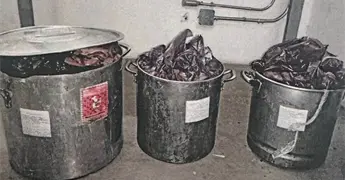 Mujer intent&oacute; ingresar marihuana a penal en ollas con comida