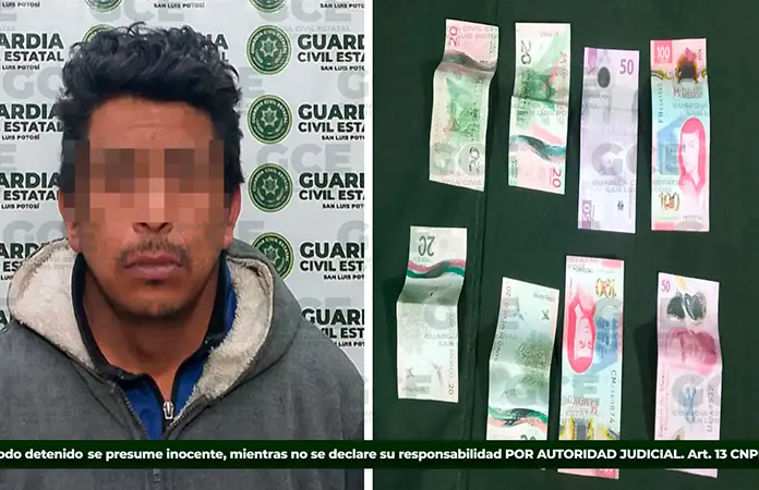 Cae asaltante durante atraco a una tienda