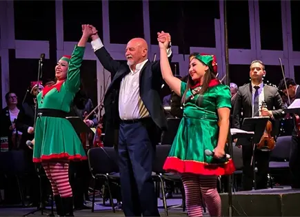 Concierto navideño de la OSSLP en el barrio de Tlaxcala Concierto navideño de la OSSLP en el barrio de Tlaxcala