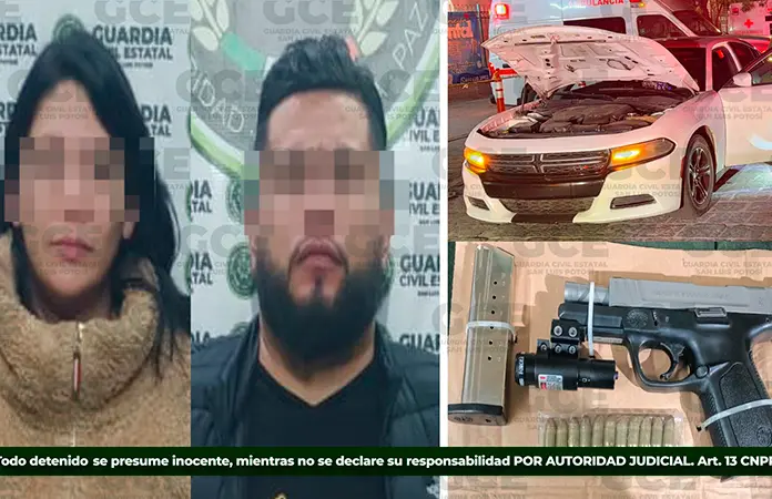 Detienen a una pareja armada en San Miguelito