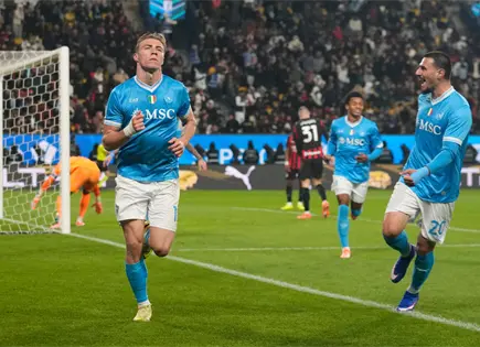 Napoli avanza a la final de la Supercopa Italia al vencer al AC Milan