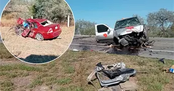 Dos muertos, arroja choque de frente en Rioverde