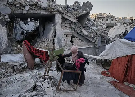 Palestinos aún viven inanición Palestinos aún viven inanición