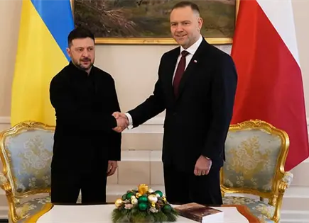 Polonia brinda su apoyo a Ucrania Polonia brinda su apoyo a Ucrania