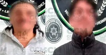 Encierran a dos sujetos por violencia familiar