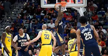 Los Pelicans se imponen a Pacers