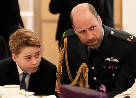 Pr&iacute;ncipe Guillermo y pr&iacute;ncipe Jorge ayudan en refugio para personas sin hogar