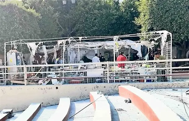 Reportan explosi&oacute;n en un tianguis navide&ntilde;o