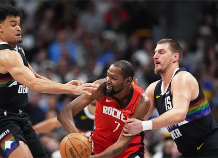 Rockets de Houston vencen a Nuggets de Denver en la NBA Rockets de Houston vencen a Nuggets de Denver en la NBA