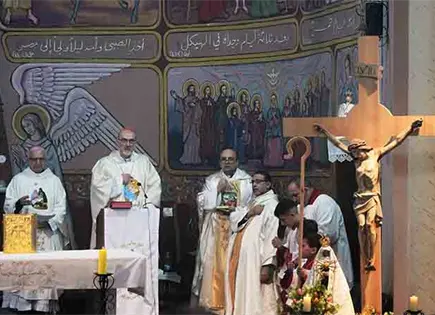 Patriarca encabeza la misa de Navidad