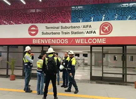 Tren Suburbano llegar&aacute; al AIFA en Semana Santa de 2026