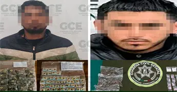 Capturan a narcos en dos operativos de la Zona Media