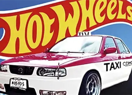 TAXI ROSA DE LA CDMX LLEGA EN HOT WHEELS