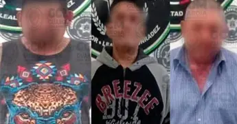 Violentos individuos acaban tras las rejas