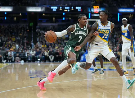 Bucks de Milwaukee superan a Pacers en ausencia de Giannis Antetokounmpo