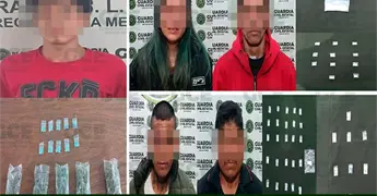 Caen cinco "narcos" en distintos municipios