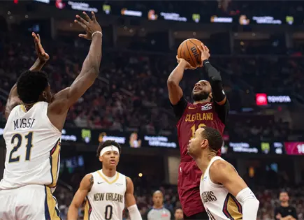 Cavaliers de Cleveland dominan a los Pelicans de Nueva Orleans
