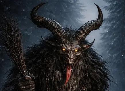 Krampus, la bestia navide&ntilde;a que castigaba a los traviesos