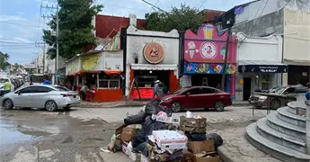 La zona centro de Valles hecha un basurero