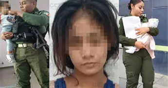 Rescatan a tres menores maltratados; madre fue detenida