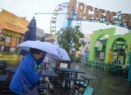 Tormenta invernal azota el sur de California