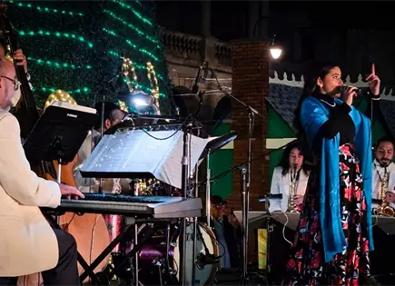 Big Band Jazz se presenta en la Plaza de los Fundadores por temporada navide&ntilde;a