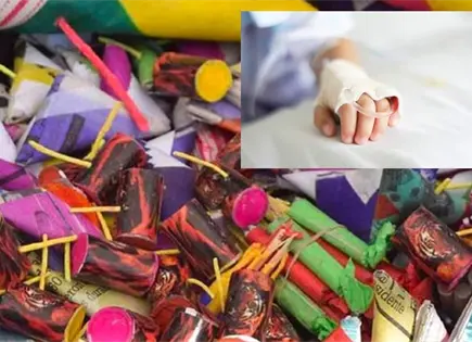 Pirotecnia deja cuatro heridos en Navidad en Sinaloa