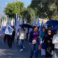 Vialidad | Avanza peregrinaci&oacute;n por Avenida Ju&aacute;rez
