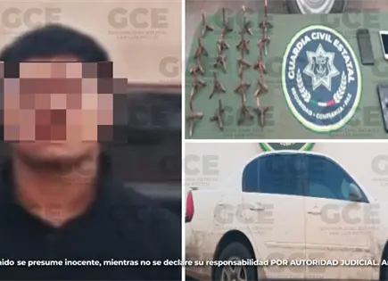 Cae "El Ni&ntilde;o", presunto operador de grupo delictivo en San Vicente