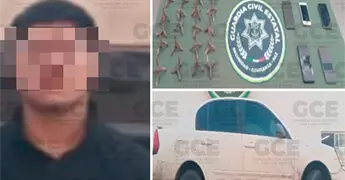 Capturan a "El Ni&ntilde;o", presunto integrante de un grupo delictivo