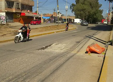 Concluyen trabajos de fuga de agua en Ma. Cecilia