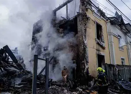 Intenso ataque ruso contra Kiev