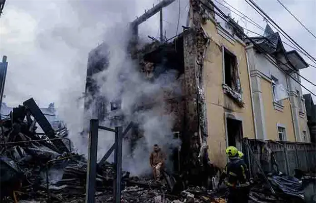 Intenso ataque ruso contra Kiev