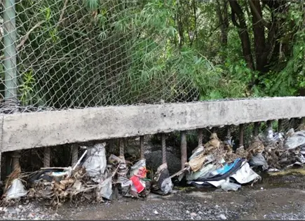 Interapas retira m&aacute;s de mil 100 toneladas de basuras en drenajes