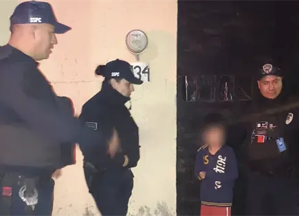 Localizan a ni&ntilde;o de 7 a&ntilde;os deambulando solo