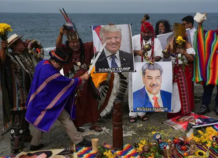Chamanes peruanos vaticinan la ca&iacute;da de Maduro en 2026