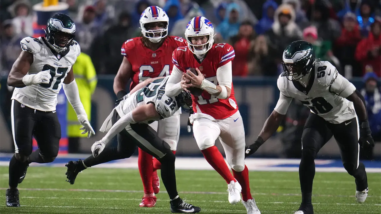 Eagles frenan a Bills