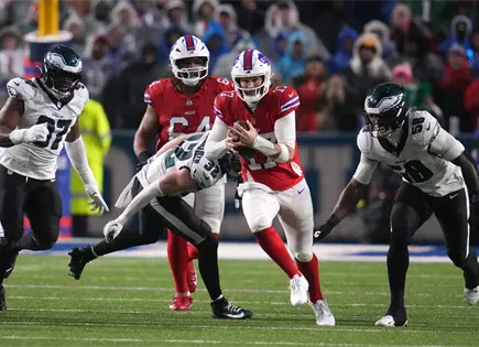 Eagles frenan a Bills y definen el Este de la AFC Eagles frenan a Bills y definen el Este de la AFC