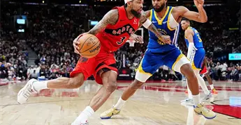 Ganan Raptors a los Warriors